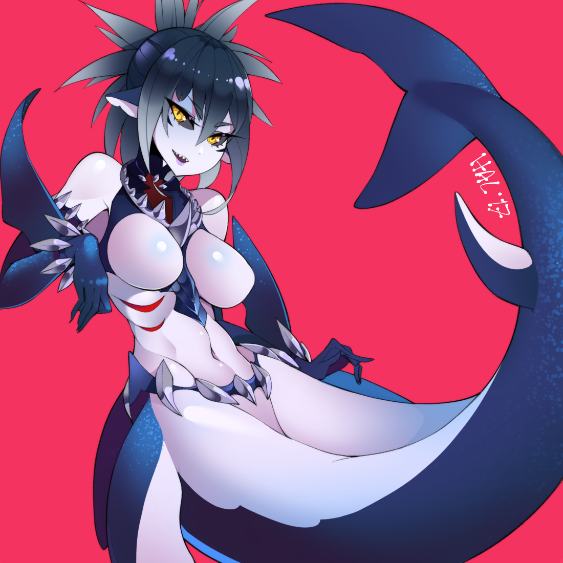 Hentai shark girls фото 36