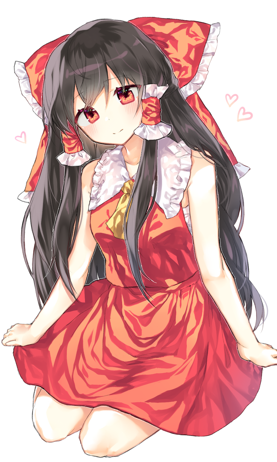 Cheunes Hakurei Reimu Touhou Bad Id Bad Pixiv Id Highres 1girl