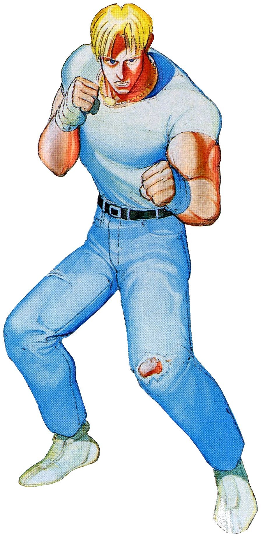 Yasuda Akira Cody Travers Capcom Final Fight Street Fighter Highres Official Art 1990s