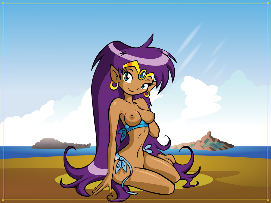 Shantae Shantae Risky S Revenge Shantae Series Nude Filter Third Party Edit 1girl