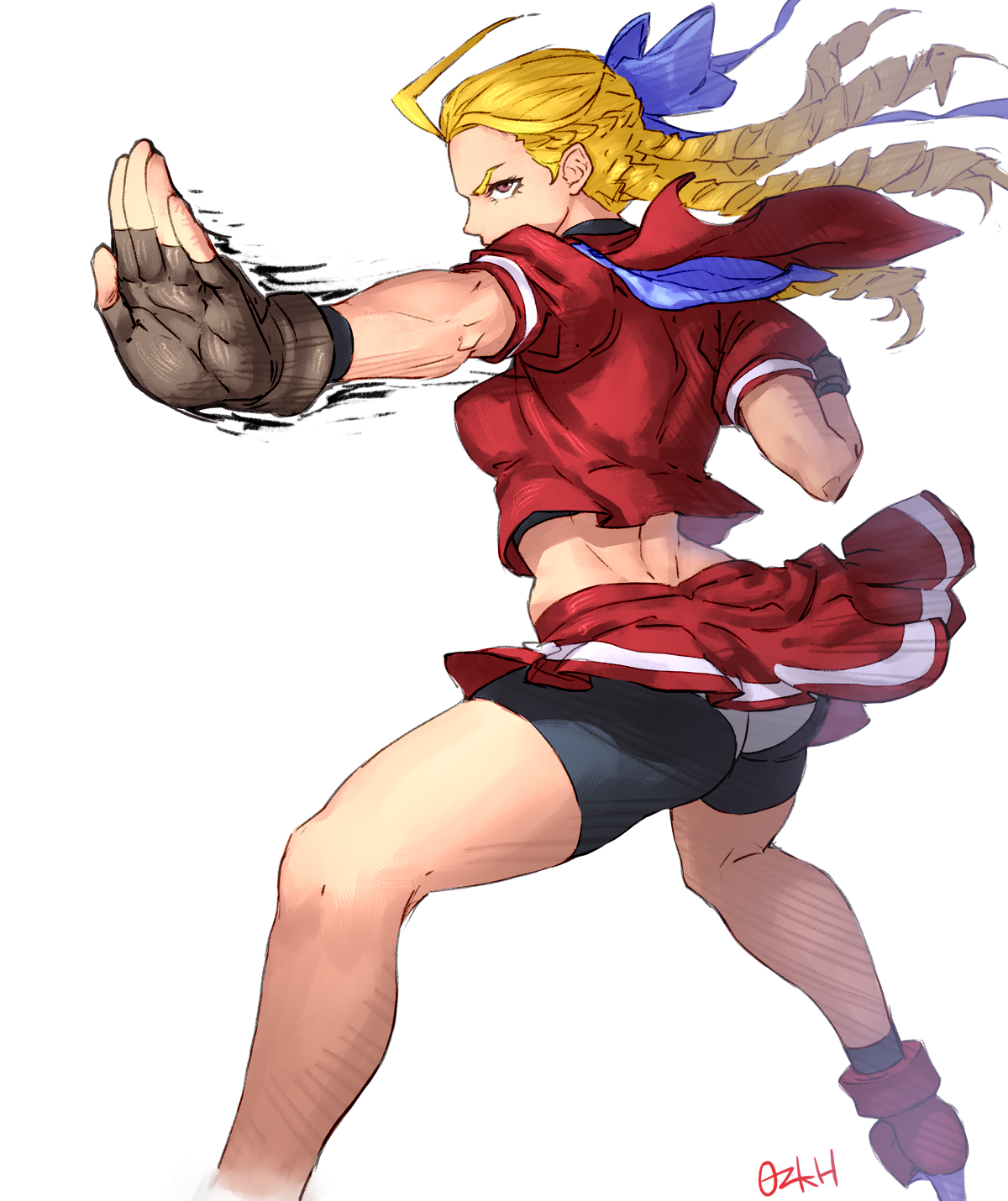Ozkh Kanzuki Karin Capcom Street Fighter Street Fighter Zero 