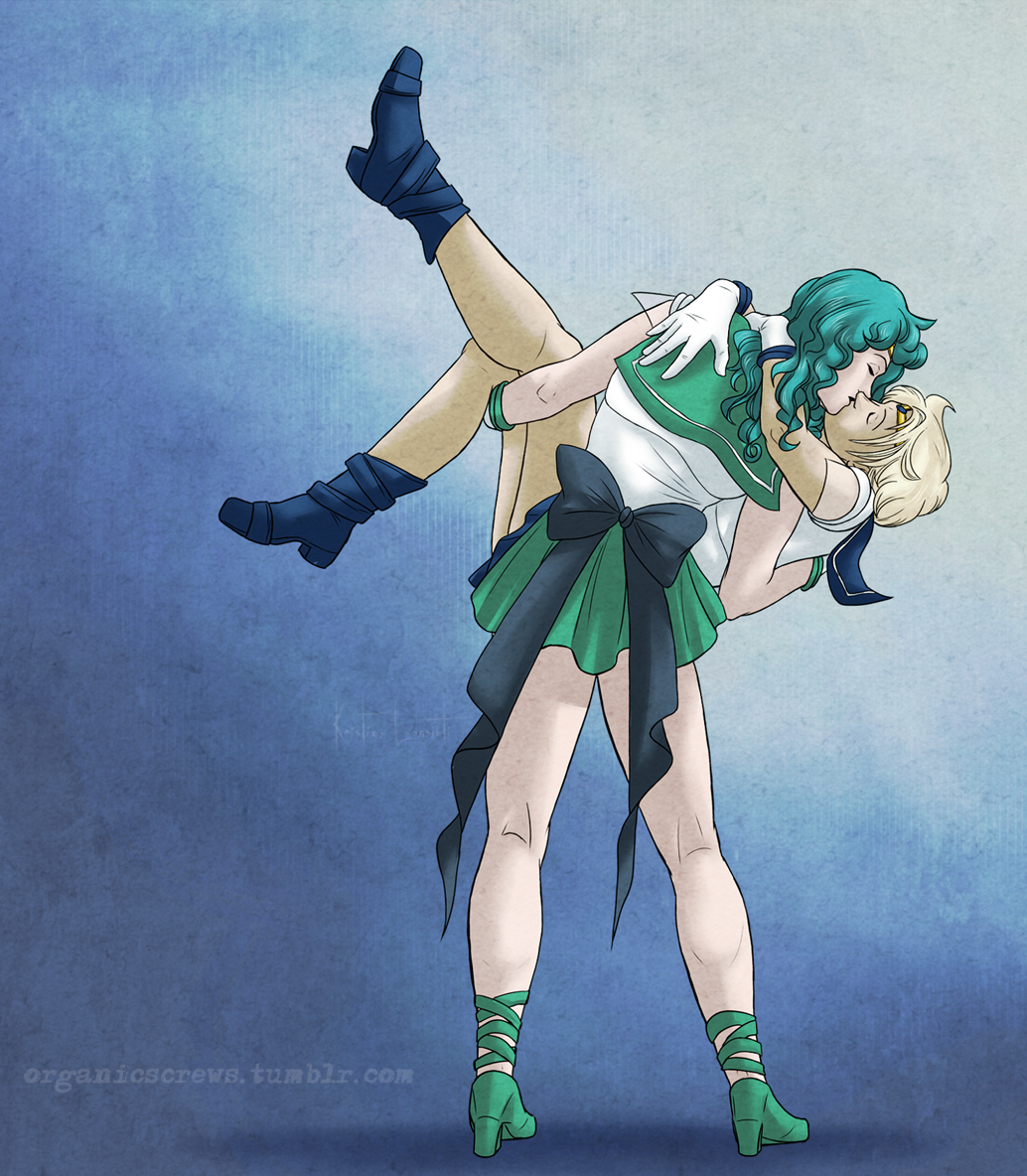 Chronomorphosis Kaiou Michiru Sailor Neptune Sailor Uranus Ten Ou Haruka Bishoujo Senshi