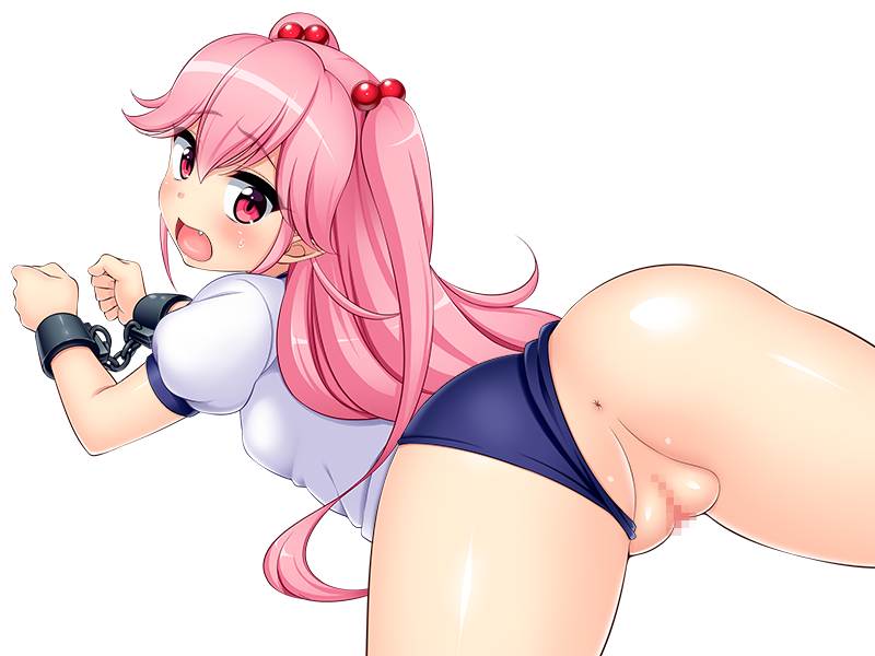 acerola_(naohiro) anus buruma demon_queen_melissa doggystyle game_cg gym_uniform looking_back non-web_source onna_maou_melissa_no_h_na_boukenki pussy_line sex sex_from_behind