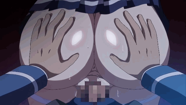 Kisshouji Arisa Kyonyuu Reijou Mc Gakuen Animated Animated 1girl Ass Ass Grab