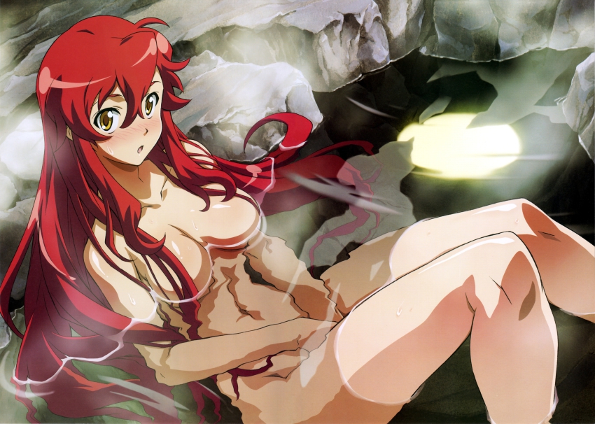 Yoko Littner Tengen Toppa Gurren Lagann Absurdres Highres Official Art Scan S Girl