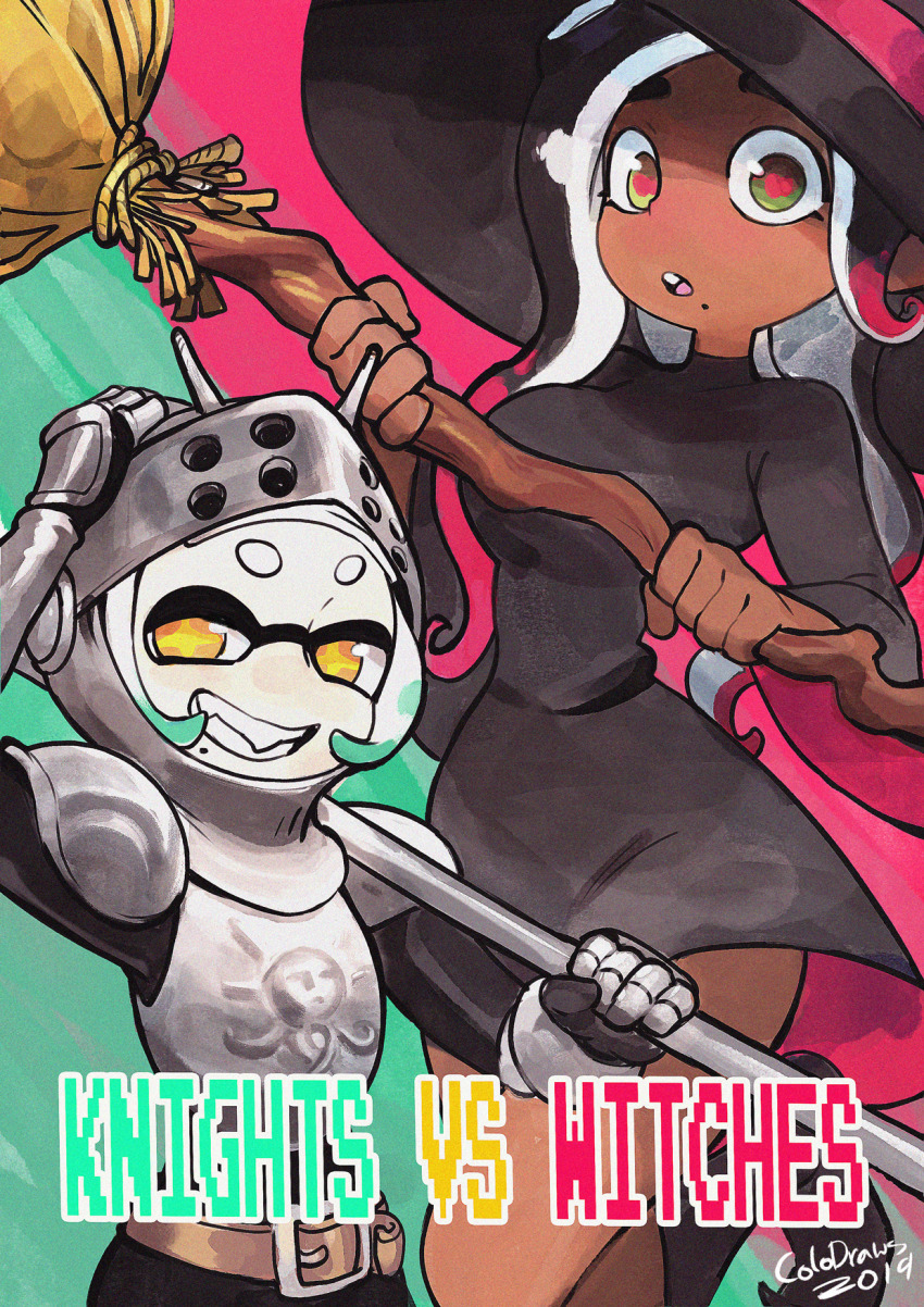 Colo Nagrolaz Inkling Player Character Marina Splatoon Octoling Player Character Pearl 
