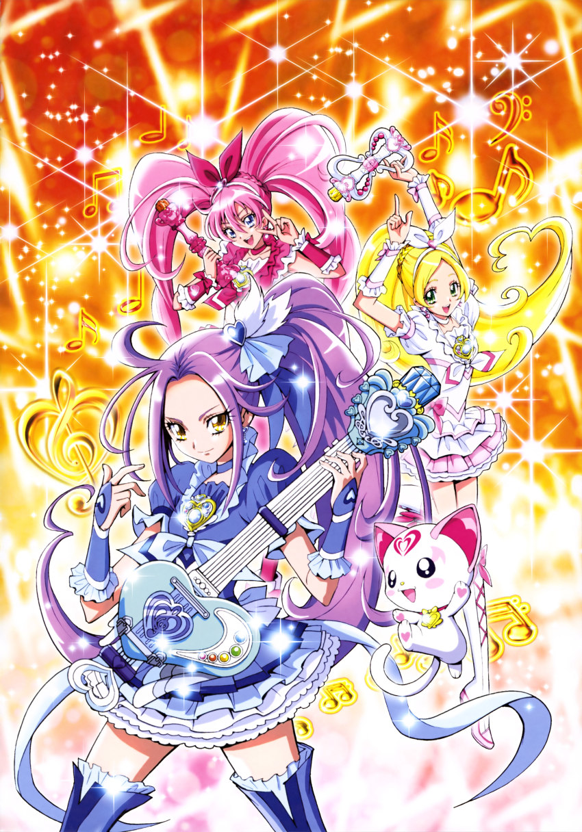 Kamikita Futago Cure Beat Cure Melody Cure Rhythm Houjou Hibiki 4527