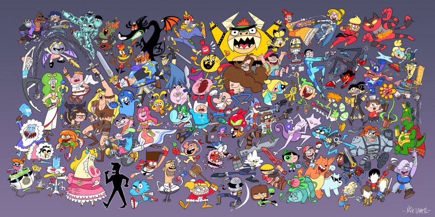 6+boys 6+girls absolutely_everyone adventure_time agent_honeydew aku_(samurai_jack) amethyst_(steven_universe) amoeba_boys anais_watterson animal_crossing animal_hood arm_cannon armpits arms_up artist_name backpack bag balding banana_joe_(tawog) bare_shoulders barefoot battle bayonetta bayonetta_(cosplay) bayonetta_(series) bear bear_hood belly_bag belson_noles benedict_uno billy_(grim_adventures) black_bodysuit black_footwear black_hair black_shorts black_wings blinky_(pac-man) blinky_(pac-man)_(cosplay) blonde_hair blooregard_q_kazoo blossom_(ppg) blue_bodysuit blue_eyes blue_shorts blue_skin bodysuit bowl_cut bowser bowser_(cosplay) bowser_jr. bowser_jr._(cosplay) boxing_gloves brown_bear brown_footwear brown_hair bubbles_(ppg) buttercup_(ppg) camp_lazlo captain_falcon captain_falcon_(cosplay) carol_(ok_k.o.!) cartoon_network castlevania:_rondo_of_blood castlevania_(series) charizard charizard_(cosplay) chicken_(cow_&amp;_chicken) chloe_park chowder_(series) chrom_(fire_emblem) chrom_(fire_emblem)_(cosplay) clarence clarence_wendle clenched_teeth cloud_strife cloud_strife_(cosplay) coat coco_(foster&#039;s) codename:_kids_next_door colored_skin commentary connie_maheswaran corrin_(female)_(fire_emblem) corrin_(female)_(fire_emblem)_(cosplay) corrin_(fire_emblem) cosplay courage_(character) courage_the_cowardly_dog cow cow_&amp;_chicken cow_(cow_&amp;_chicken) creatures_(company) crossover dark-skinned_female dark_pit dark_pit_(cosplay) dark_samus dark_samus_(cosplay) dark_skin darwin_watterson dean_toadblatt dee_dee demon_wings dexter&#039;s_laboratory dexter_(dexter&#039;s_laboratory) diddy_kong diddy_kong_(cosplay) dog dog_(duck_hunt) dog_(duck_hunt)_(cosplay) donkey_kong donkey_kong_(cosplay) donkey_kong_(series) donkey_kong_country dr._barber dr._mario dr._mario_(cosplay) dr._mario_(game) dragon dress duck_(duck_hunt) duck_(duck_hunt)_(cosplay) duck_hunt ed_(ed_edd_n_eddy) edd_(ed_edd_n_eddy) eddy_(ed_edd_n_eddy) eduardo_(foster&#039;s) energy_ball energy_gun english_commentary eris_(grim_adventures) everyone explosive f-zero faceless faceless_male facial_hair falco_lombardi falco_lombardi_(cosplay) family_computer_robot family_computer_robot_(cosplay) fang fangs fanny_pack fighting_stance final_fantasy final_fantasy_vii finn_the_human fire_emblem fire_emblem:_mystery_of_the_emblem fire_emblem:_path_of_radiance fire_emblem_awakening fire_emblem_fates flaming_sword flaming_weapon flapjack_(the_marvelous_misadventures_of_flapjack) flower_pot foster&#039;s_home_for_imaginary_friends fox_mccloud fox_mccloud_(cosplay) frankie_foster fur-trimmed_coat fur_trim game_freak ganondorf ganondorf_(cosplay) gen_1_pokemon gen_2_pokemon gen_4_pokemon gen_6_pokemon gen_7_pokemon ghost glasses gloves goatee golf_club gorilla gradient_background green_eyes green_gloves green_hair green_skin gregory_(over_the_garden_wall) grenade grenade_pin greninja greninja_(cosplay) grey_skirt grim_(grim_adventures) grin grizzly_(we_bare_bears) gumball_watterson gun gunter_(adventure_time) hair_over_one_eye hammer hand_on_own_hip handgun helmet hi_five_ghost highres him_(powerpuff_girls) holding holding_poke_ball hood horns hoss_delgado ice_bear_(we_bare_bears) ice_climber ice_king ike_(fire_emblem) ike_(fire_emblem)_(cosplay) incineroar incineroar_(cosplay) inkling_player_character inkling_player_character_(cosplay) isabelle_(animal_crossing) isabelle_(animal_crossing)_(cosplay) ivysaur ivysaur_(cosplay) jake.jr_(adventure_time) jake_the_dog jigglypuff jigglypuff_(cosplay) jimmy_(ed_edd_n_eddy) johnny_bravo johnny_bravo_(series) k.o._(ok_k.o.!) katz_(courage_the_cowardly_dog) ken_masters ken_masters_(cosplay) kid_icarus kid_icarus_uprising king_dedede king_dedede_(cosplay) king_k._rool king_k._rool_(cosplay) lab_coat lazlo_(camp_lazlo) le_quack legendary_pokemon leslie_(tawog) link link_(cosplay) little_mac little_mac_(cosplay) lucario lucario_(cosplay) lucas_(mother_3) lucas_(mother_3)_(cosplay) lucina_(fire_emblem) lucina_(fire_emblem)_(cosplay) luigi luigi_(cosplay) luma_(mario) luma_(mario)_(cosplay) mac_(foster&#039;s) mad_dog_(courage_the_cowardly_dog) mandy_(grim_adventures) marceline_abadeer mario mario_(cosplay) mario_(series) marth_(fire_emblem) marth_(fire_emblem)_(cosplay) mask mature_female mayor_mayer me-mow mega_man_(character) mega_man_(character)_(cosplay) mega_man_(series) melanie_baker_(clarence) meta_knight meta_knight_(cosplay) metal_gear_(series) metal_gear_solid metal_gear_solid_2:_sons_of_liberty metroid metroid_prime mewtwo mewtwo_(cosplay) mii_brawler mii_brawler_(smash_ultimate) mii_brawler_(smash_ultimate)_(cosplay) mii_gunner mii_gunner_(smash_ultimate) mii_gunner_(smash_ultimate)_(cosplay) mii_swordfighter mii_swordfighter_(smash_ultimate) mii_swordfighter_(smash_ultimate)_(cosplay) miniskirt monkey monocle mordecai_(regular_show) mother_(series) mother_2 motor_vehicle motorcycle mr._game_&amp;_watch mr._game_&amp;_watch_(cosplay) mr._gus mr._small_(tawog) multiple_boys multiple_crossover multiple_girls mung_daal_(chowder) muscular muscular_male mustache nana_(ice_climber) nana_(ice_climber)_(cosplay) necktie ness_(mother_2) ness_(mother_2)_(cosplay) nicklauerart nicole_watterson nintendo nood_(cartoon_network) numbuh_4 octi ok_k.o.!_let&#039;s_be_heroes old old_man olimar olimar_(cosplay) one_eye_closed orange_dress orange_hair outline over_the_garden_wall overalls pac-man pac-man_(cosplay) pac-man_(game) palutena palutena_(cosplay) panda panda_(we_bare_bears) panini_(chowder) pants pearl_(steven_universe) pichu pichu_(cosplay) pikachu pikachu_(cosplay) pikmin_(creature) pink_coat pink_dress pink_hair pink_skin piranha_plant piranha_plant_(cosplay) pit_(kid_icarus) pit_(kid_icarus)_(cosplay) plank_(ed_edd_n_eddy) plant pleated_skirt pointy_ears pointy_nose poke_ball poke_ball_(basic) pokemon pokemon_(creature) polar_bear popo_(ice_climber) popo_(ice_climber)_(cosplay) pops_maellard potted_plant powerpuff_girls princess_bonnibel_bubblegum princess_daisy princess_daisy_(cosplay) princess_peach princess_peach_(cosplay) princess_zelda princess_zelda_(cosplay) punch-out!! purple_coat ray_gun red_(pokemon) red_(pokemon)_(cosplay) red_footwear red_necktie red_pikmin red_pikmin_(cosplay) red_skin red_toad_(mario) regular_show richter_belmont richter_belmont_(cosplay) ridley ridley_(cosplay) rigby robin_(fire_emblem) robin_(male)_(fire_emblem) robin_(male)_(fire_emblem)_(cosplay) robot robot_jones rolf_(ed_edd_n_eddy) rosalina rosalina_(cosplay) round_eyewear roy_(fire_emblem) roy_(fire_emblem)_(cosplay) running ryu_(street_fighter) ryu_(street_fighter)_(cosplay) samurai_jack samurai_jack_(character) samus_aran samus_aran_(cosplay) sharp_teeth sheik sheik_(cosplay) shirt shoes shorts shulk_(xenoblade) shulk_(xenoblade)_(cosplay) silhouette simon_belmont simon_belmont_(cosplay) simple_background skeleton skinny skips skirt smile sneakers socks solid_snake solid_snake_(cosplay) sonic_(series) sonic_the_hedgehog sonic_the_hedgehog_(cosplay) spacesuit splatoon_(series) squirtle squirtle_(cosplay) star_fox stethoscope steven_quartz_universe steven_universe street_fighter striped_clothes striped_shirt sunglasses super_mario_galaxy super_smash_bros. sword teeth the_amazing_world_of_gumball the_grim_adventures_of_billy_&amp;_mandy the_legend_of_zelda the_legend_of_zelda:_breath_of_the_wild the_legend_of_zelda:_ocarina_of_time the_legend_of_zelda:_the_wind_waker the_marvelous_misadventures_of_flapjack the_scotsman toad_(mario) toad_(mario)_(cosplay) toon_link toon_link_(cosplay) uncle_grandpa uncle_grandpa_(character) valhallen villager_(animal_crossing) villager_(animal_crossing)_(cosplay) wario wario_(cosplay) warioware we_bare_bears weapon whatever_happened_to..._robot_jones? white_gloves white_socks wii_fit wii_fit_trainer wii_fit_trainer_(female) wii_fit_trainer_(female)_(cosplay) wings wolf_o&#039;donnell wolf_o&#039;donnell_(cosplay) xenoblade_chronicles_(series) xenoblade_chronicles_1 yellow_skin yellow_teeth yoga yoga_pants yoshi yoshi_(cosplay) young_link young_link_(cosplay) zero_suit