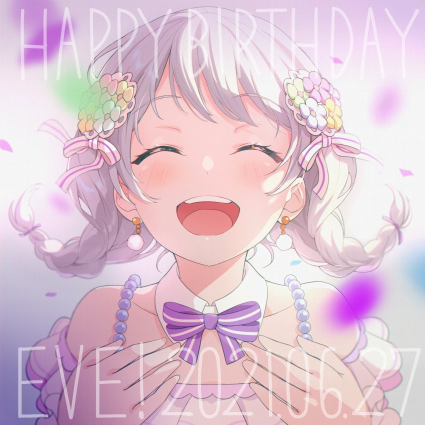 Nobusawa Osamu Wakamiya Eve Bang Dream Absurdres Highres 1girl D Bare Shoulders 0713