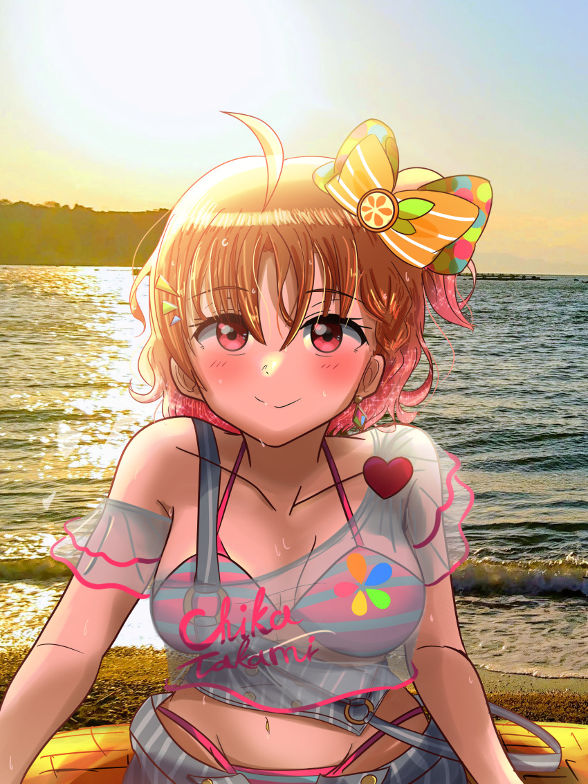 Takami Chika Love Live Love Live Sunshine Absurdres Artist Request Highres 1girl 