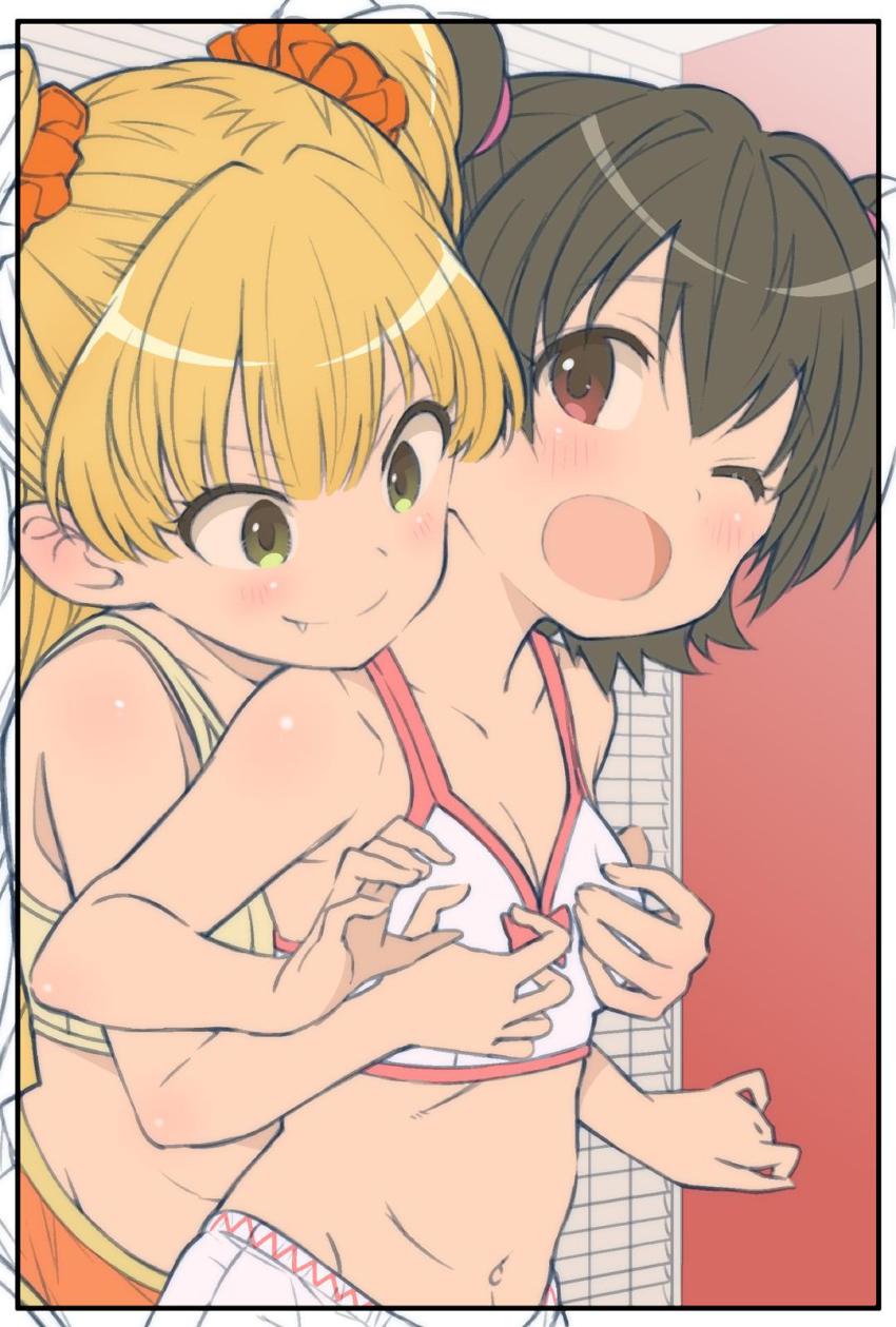 Saeki Tatsuya Akagi Miria Jougasaki Rika Idolmaster Idolmaster Cinderella Girls Bad Id Bad 