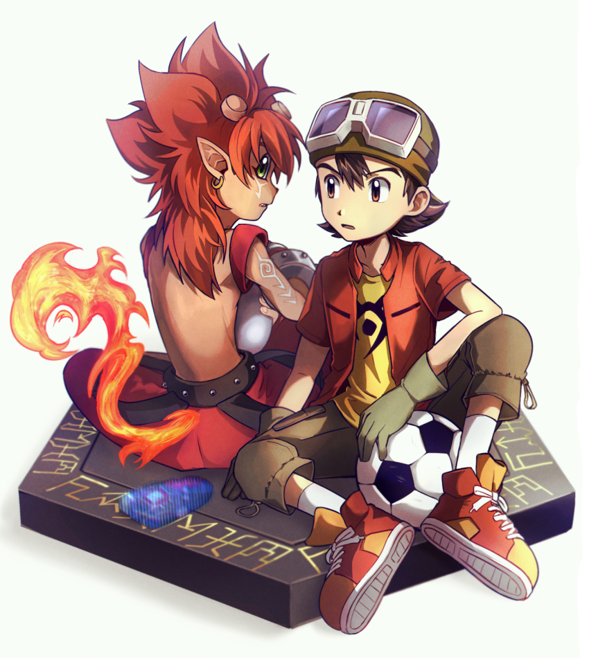 d-scanner digimon digimon_frontier flamon kanbara_takuya