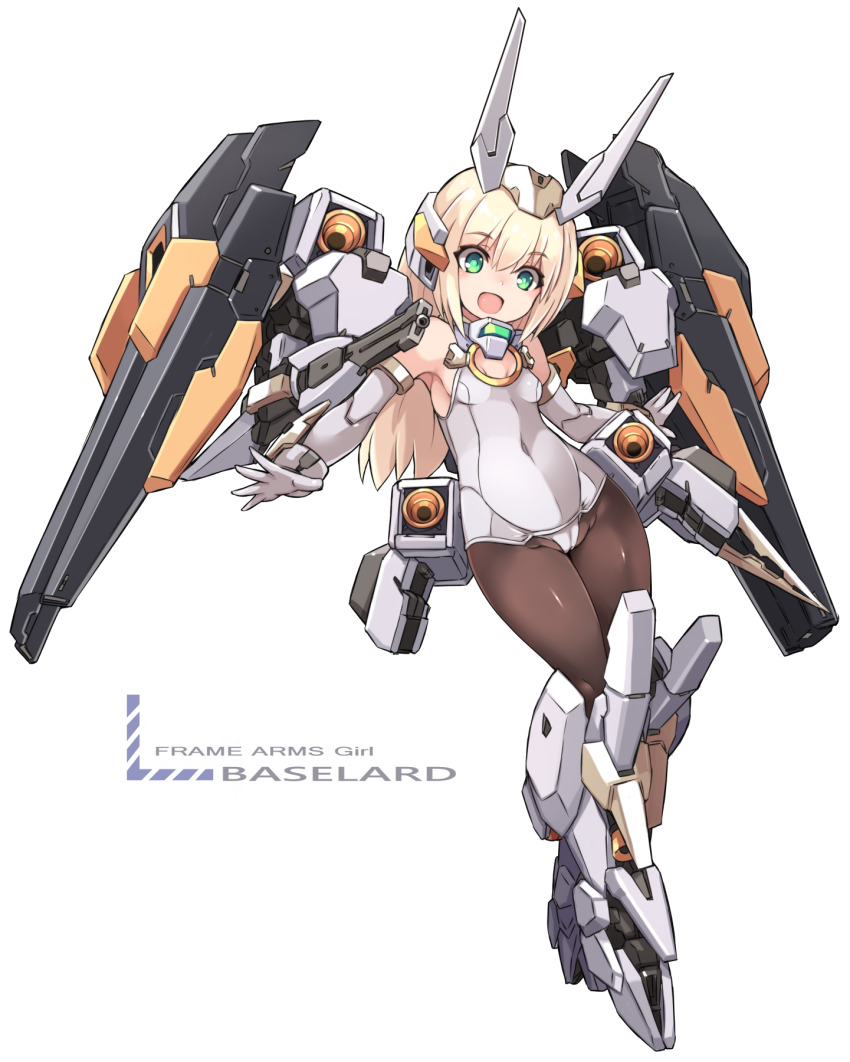 Karukan Monjya Baselard Frame Arms Girl Commentary Request Highres 1girl D Bare