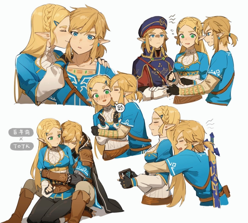 Wufaxianshi Cnd Link Princess Zelda Nintendo The Legend Of Zelda