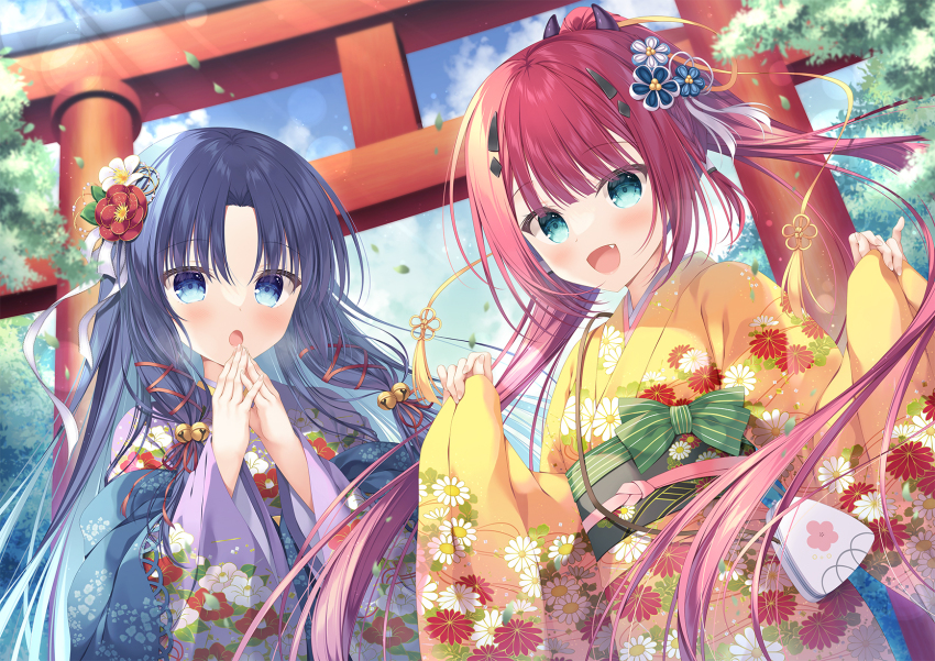 air_(visual_novel) highres kamiyama_shiki kannabi_no_mikoto key_(company) official_art summer_pockets takano_yuki_(allegro_mistic)