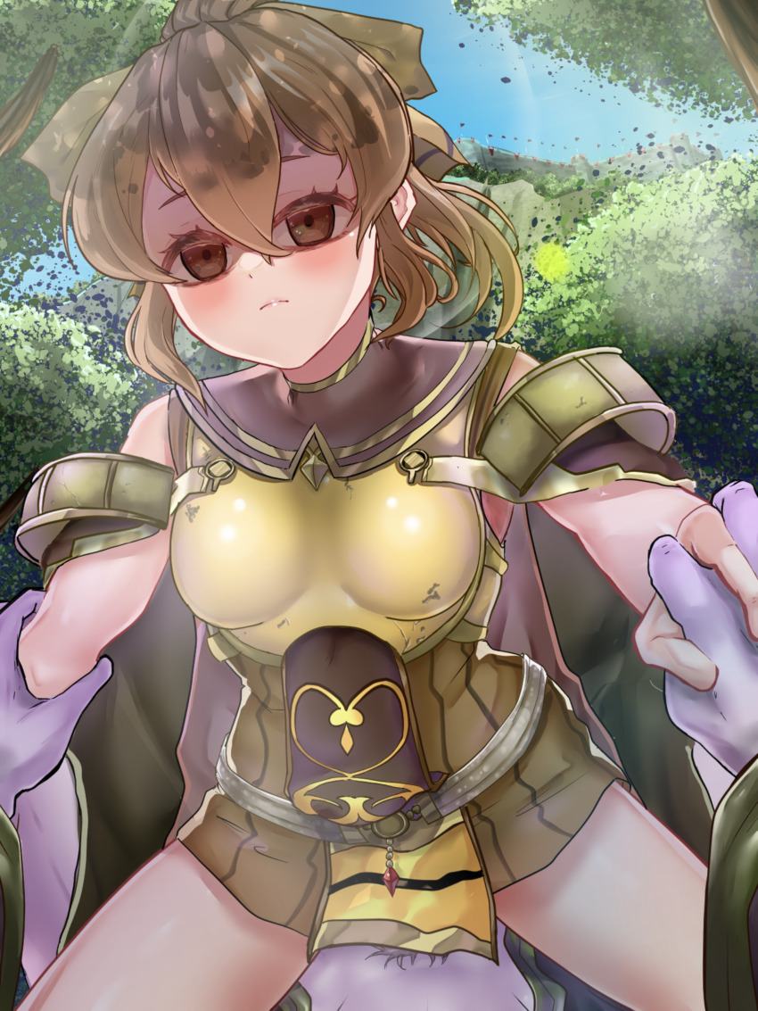 1girl arm_grab breasts brown_eyes brown_hair corruption cum cum_in_pussy delthea_(fire_emblem) disinterested expressionless eyes_in_shadow female_focus femdom fire_emblem fire_emblem_echoes:_shadows_of_valentia forest frown girl_on_top hair_between_eyes holding_hands huge_filesize icecream_(kwsu2482) looking_at_viewer mind_control nature nintendo outdoors penetrating_pov ponytail pov rape short_hair small_breasts solo_focus spread_legs straddling tatarrah thighs vaginal