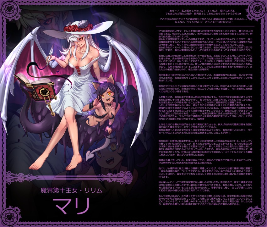 Maritan Pixelmaritan Familiar Monster Girl Encyclopedia Lilim Monster Girl Encyclopedia