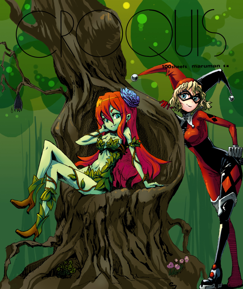 Cony La Locura Harley Quinn Poison Ivy Batman Series Dc Comics 