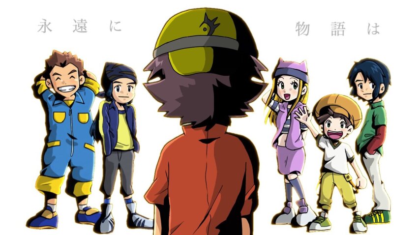 digimon digimon_frontier himi_tomoki kanbara_takuya kimura_kouichi minamoto_kouji orimoto_izumi shibayama_junpei