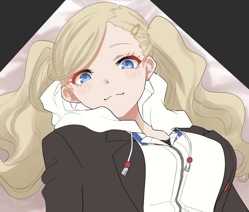 1girl highres kurosususu persona persona_5 solo tagme takamaki_anne