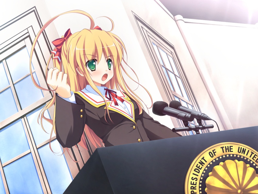 highres microphone osananajimi_wa_daitouryou ouhama_yukino tagme