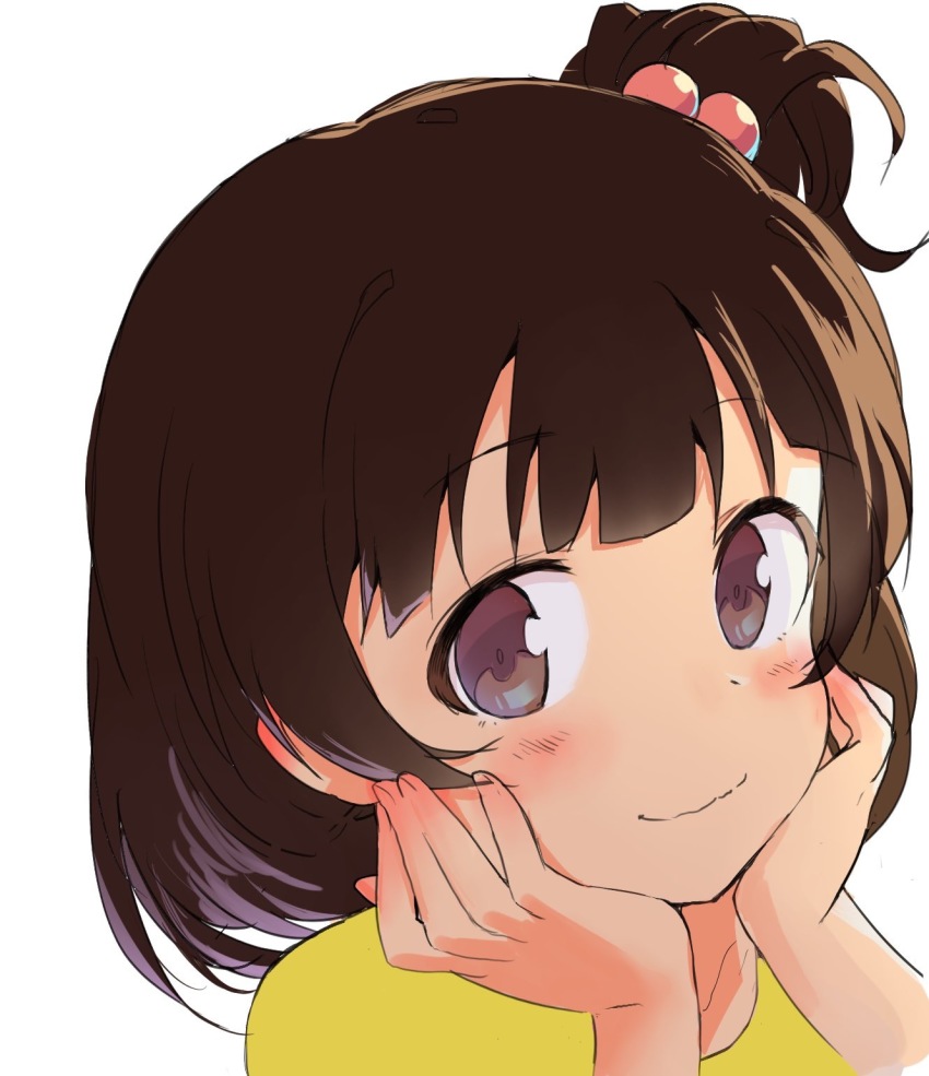 Shuucream Syuichi Nakatani Iku Idolmaster Idolmaster Million Live Highres 1girl Black