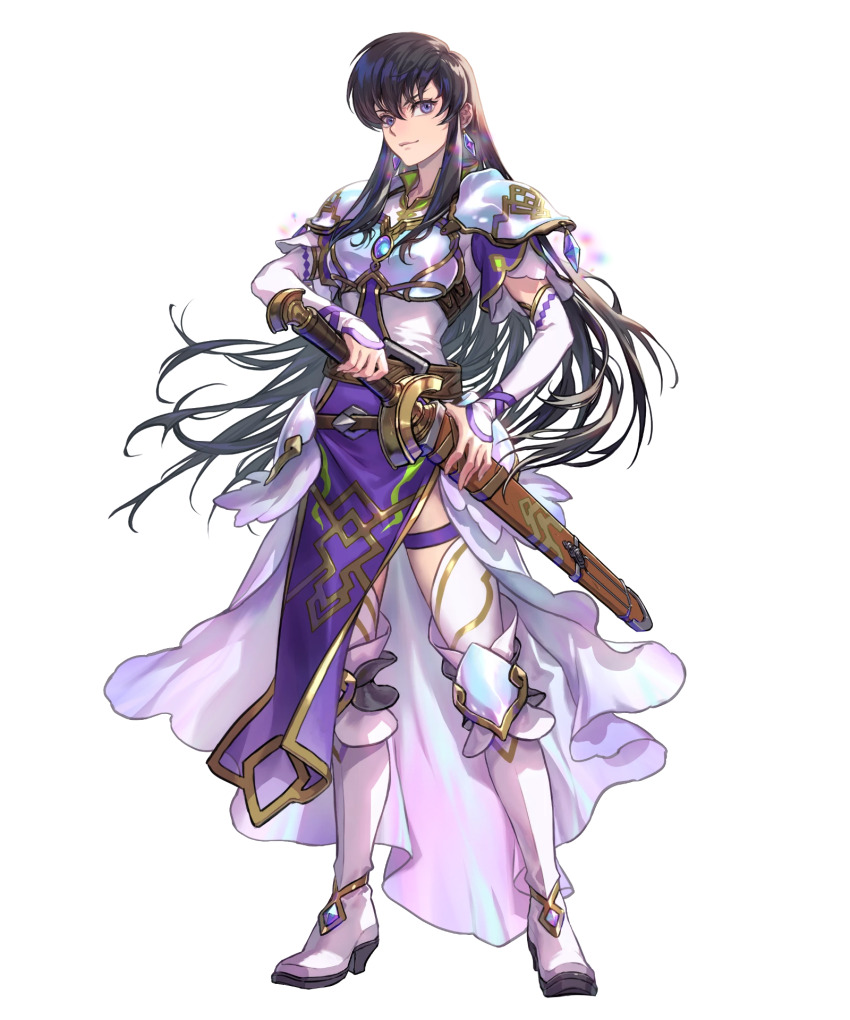 1girl ayra_(fire_emblem) ayra_(resplendent)_(fire_emblem) fire_emblem fire_emblem:_genealogy_of_the_holy_war fire_emblem_heroes highres nintendo non-web_source official_alternate_costume official_art solo