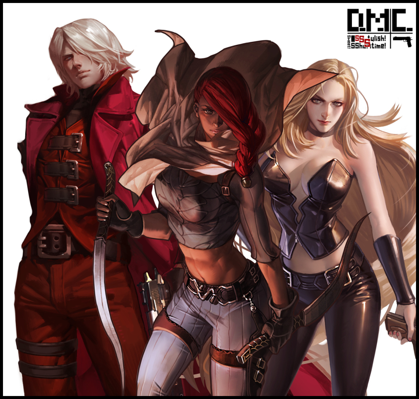 Etm Dante Devil May Cry Lucia Devil May Cry Trish Devil May