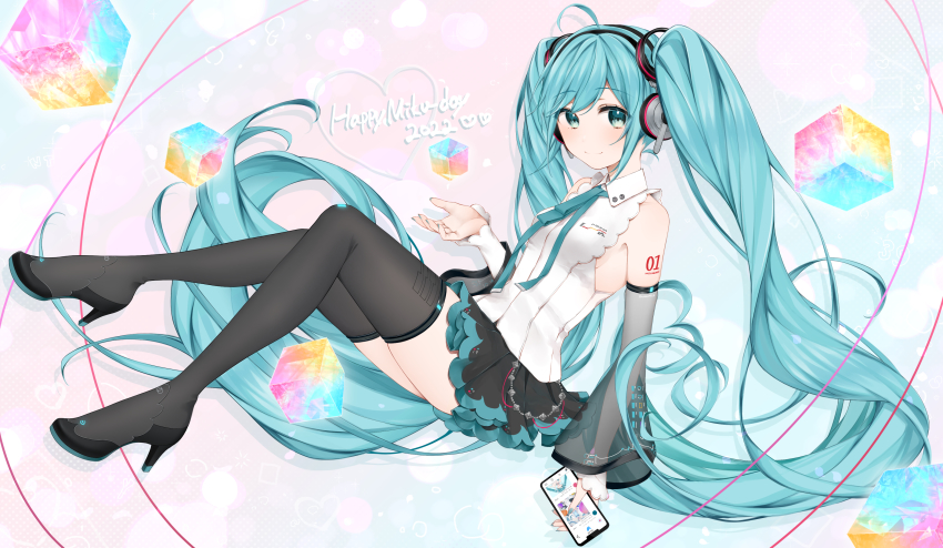 Drawing Kanon Hatsune Miku Hatsune Miku Nt Vocaloid Absurdres Commentary Request Highres