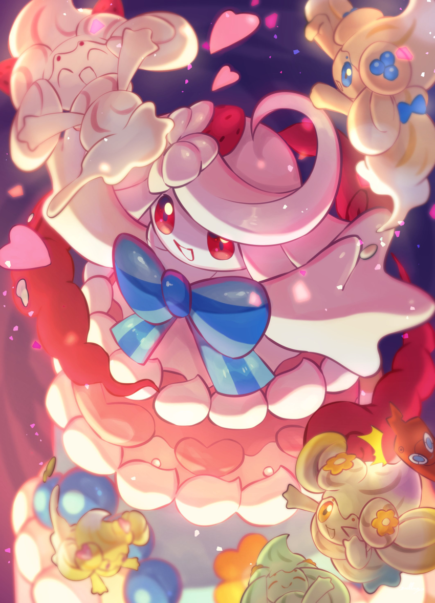 Nullma Alcremie Alcremie Berry Sweet Alcremie Flower Sweet Alcremie Strawberry Sweet