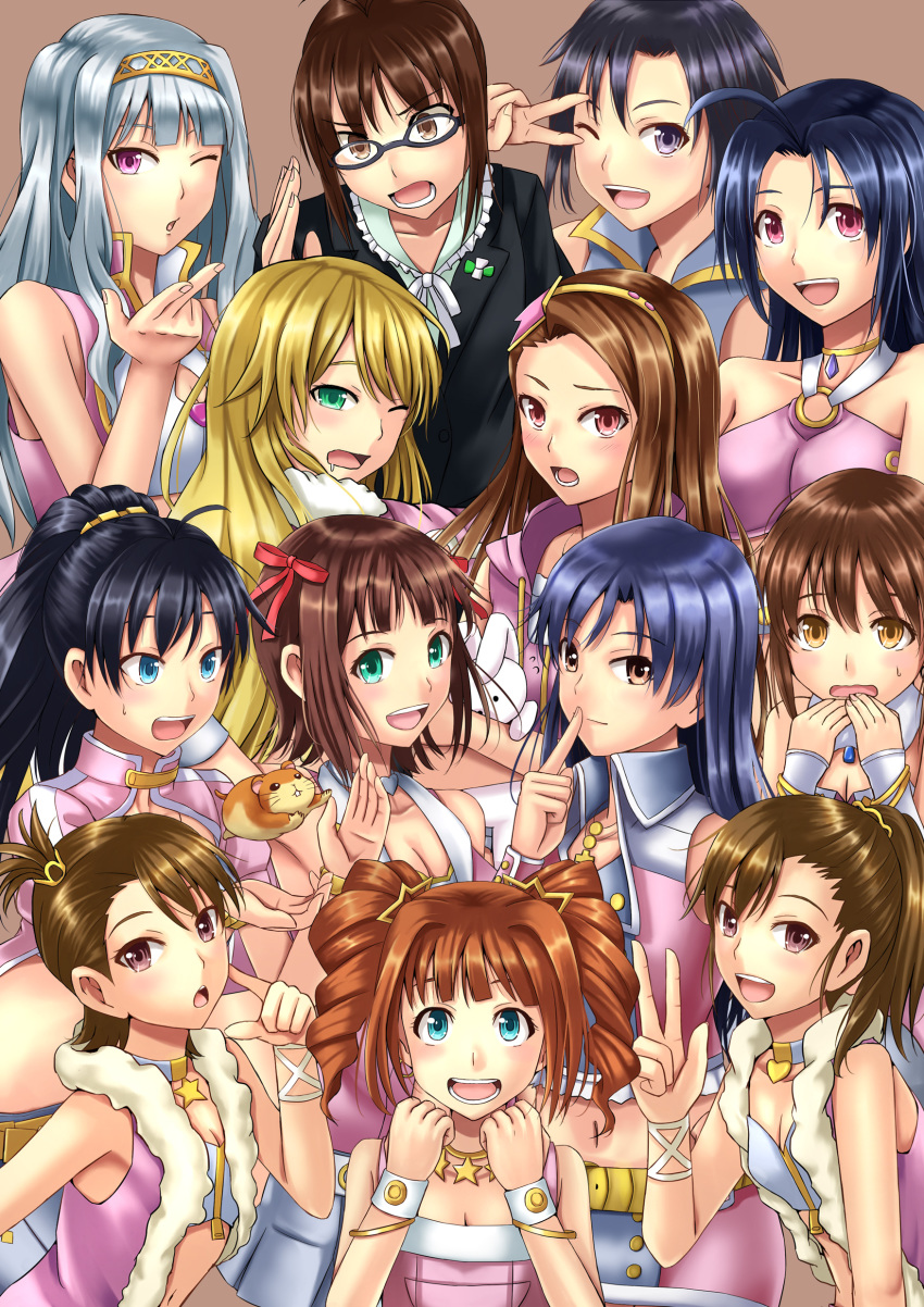 Chiko Kanhogo Akizuki Ritsuko Amami Haruka Futami Ami Futami Mami Ganaha Hibiki Hagiwara 9106