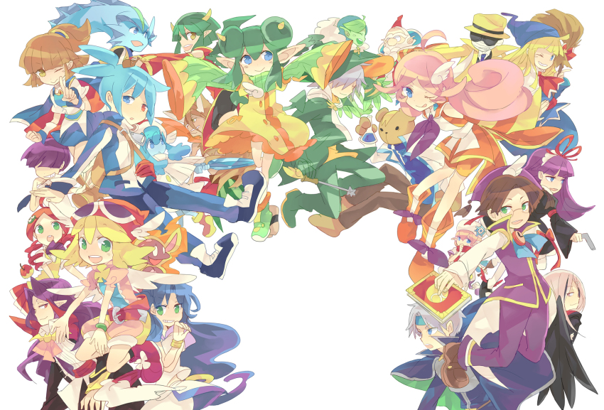 Satori Amitie Puyopuyo Andou Ringo Arle Nadja Draco Centauros Feli Puyopuyo Klug