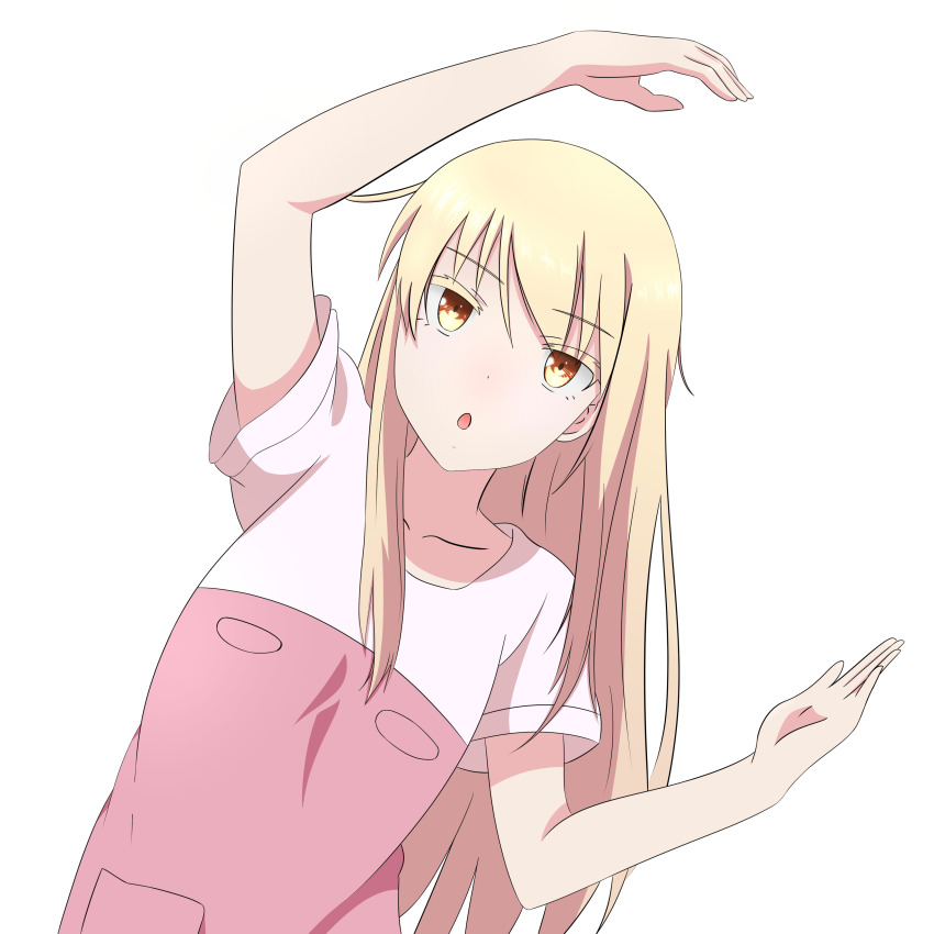 1girl absurdres amaha_mei highres lineart long_hair sakura-sou_no_pet_na_kanojo shiina_mashiro white_hair