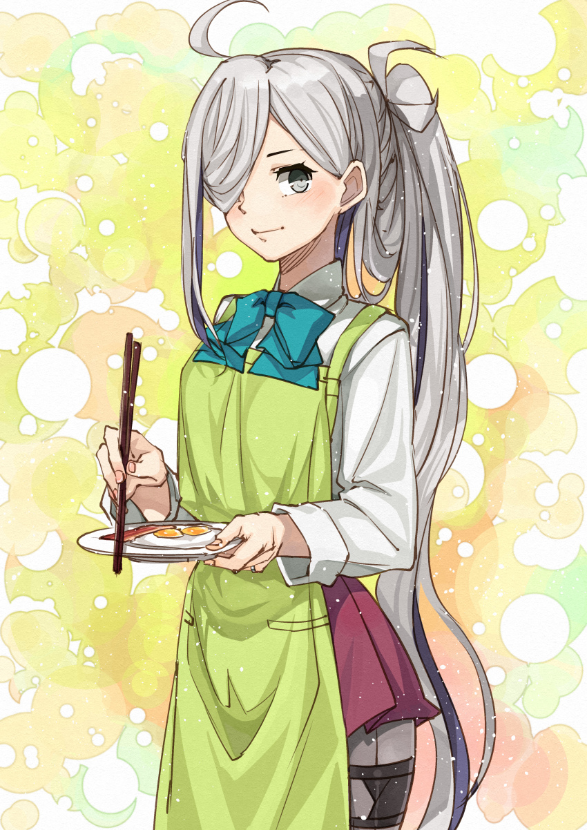 Kanmiya Shinobu Asashimo Kancolle Kantai Collection Silver Hair