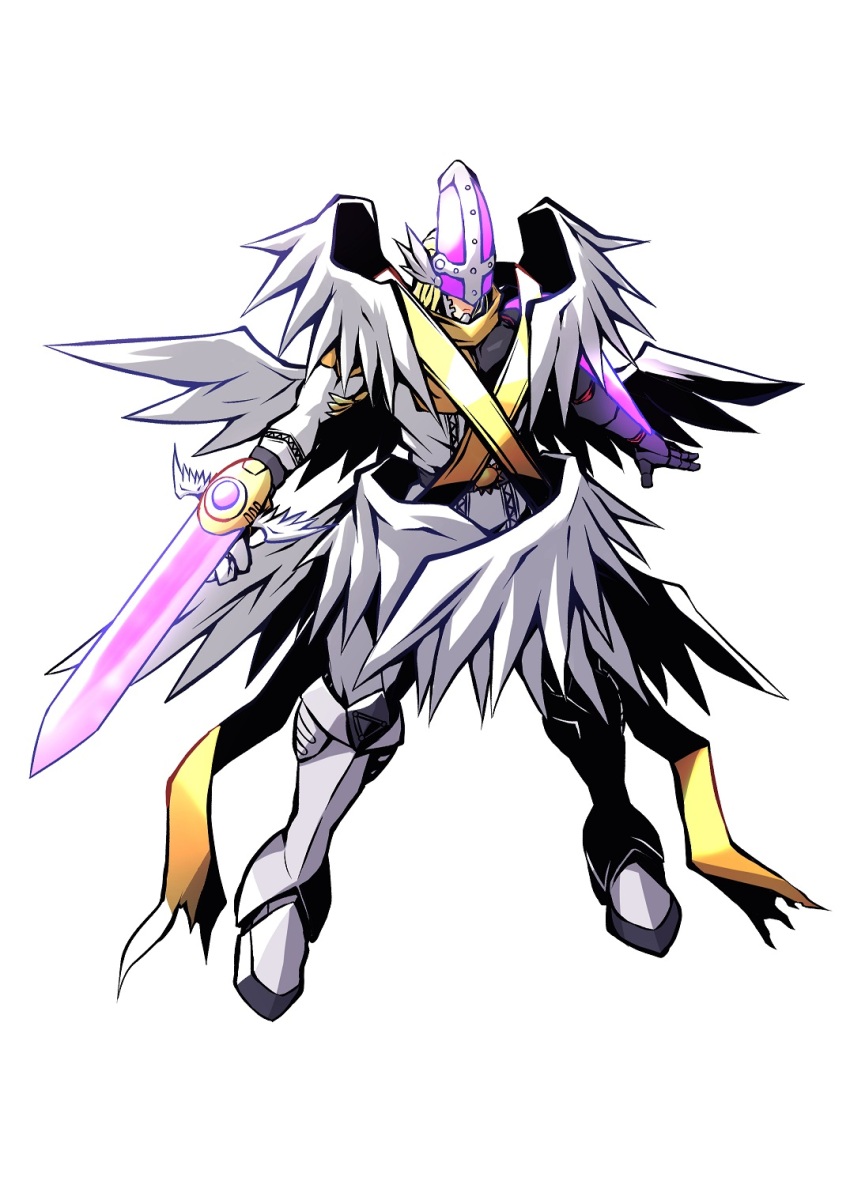 1boy angel angel_boy digimon digimon_(creature) highres holyangemon male_focus solo