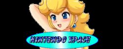  1girl blonde_hair blue_eyes blush earrings jewelry long_hair mario_(series) nintendo open_mouth princess_peach simple_background smile solo super_mario_bros._1 tagme  rating:Questionable score:0 user:abba