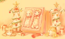  4girls blonde_hair breasts christmas christmas_present closed_eyes corpse death decapitation empty_eyes flat_chest gift guro loli long_hair mao_ling_dang multiple_girls nude open_mouth original pussy ribbon short_hair small_breasts taxidermy  rating:Explicit score:40 user:tanaab1234567890