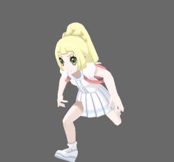  animated blonde_hair creatures_(company) game_freak green_eyes lillie_(pokemon) nintendo pokemon pokemon_sm tagme  rating:Sensitive score:14 user:Cremia
