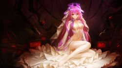  1girl 300_heroes absurdres android bad_id bad_pixiv_id barcode barcode_tattoo bare_shoulders breasts choker commentary_request detached_sleeves garter_straps headgear highres isha_(300_heroes) long_hair medium_breasts mind_control navel nipple_chain red_eyes revealing_clothes sitting solo tattoo thighhighs zhuore_zhi_hen  rating:Questionable score:39 user:danbooru