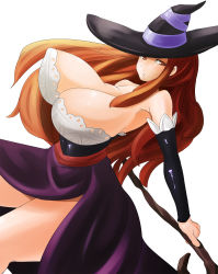  breasts cleavage curvy dragon&#039;s_crown hat highres huge_breasts long_hair witch sorceress_(dragon&#039;s_crown) umigarasu_(magipro) vanillaware  rating:Questionable score:43 user:deadlink