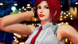  red_hair red_lips smile snk tagme the_king_of_fighters vanessa_(kof)  rating:Sensitive score:6 user:Vanessito
