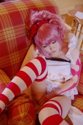 anya_alstreim code_geass cosplay destiny_doll photo_(medium) pink_hair tatsuki rating:Questionable score:4 user:Anonymous