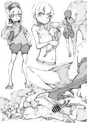  1boy 1girl bad_id bad_source bad_twitter_id bar_censor barefoot baseball_cap blush bra breasts censored constricted_pupils faceless faceless_male full_body functionally_nude greyscale halftone hat hetero highres holding_another&#039;s_wrist kicking loli long_hair looking_at_viewer lying middle_finger monochrome motion_lines multiple_views navel nipples open_mouth original panties panties_around_leg penis ponytail puffy_shorts pussy rape removing_bra removing_hat restrained sandals sequential sex short_sleeves shorts small_breasts spread_legs standing suzuki_kyoutarou sweat toes underwear vaginal wide-eyed  rating:Explicit score:55 user:danbooru