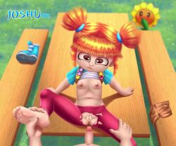  1boy 1girl animated barefoot cleft_of_venus cum cum_in_pussy cum_on_body cum_overflow cumdrip facial feet freckles hetero joshu56x leg_grab live2d loli looking_at_viewer nipples on_table outdoors patrice_blazing penis plants_vs_zombies pov pov_crotch pov_hands pumping pussy sex soles solo_focus spread_legs table tagme toes vaginal video  rating:Explicit score:83 user:Joshu