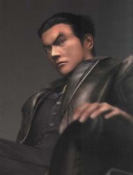 1boy formal male_focus mishima_kazuya namco official_art sitting solo suit tekken rating:Sensitive score:4 user:jojosstand