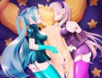 1boy 2girls anal anal_object_insertion animated ass bdsm blonde_hair blue_hair blush breasts cleavage closed_eyes clothed_female_nude_male dress ear_licking femdom garter_straps gloves hair_ornament hairband hatsune_miku hetero kagamine_len latex latex_dress latex_gloves latex_legwear licking long_hair lying megurine_luka multiple_girls nude object_insertion pegging pink_hair sex_toy short_dress short_hair shota tattoo thighhighs tongue twintails very_long_hair vibrator video vocaloid yoo rating:Explicit score:218 user:TornAsunder