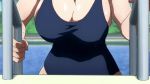  1girl animated bare_shoulders bouncing_breasts breasts brown_hair cleavage curvy female_focus huge_breasts large_breasts mitsuki_sohara open_mouth pool short_hair sideboob solo sora_no_otoshimono swimsuit video water video wet wide_hips  rating:Questionable score:108 user:ron2k15