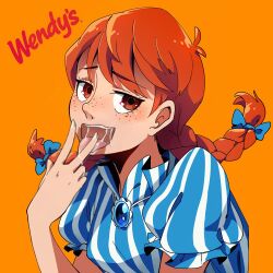  looking_at_viewer lowres tagme twintails wendy&#039;s  rating:Questionable score:16 user:fdafdjdjjdjddjjd