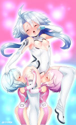  10s 3girls ahoge anilingus bare_shoulders blanc_(neptunia) blue_hair born-to-die breasts closed_eyes collarbone covered_navel cunnilingus eyebrows female_focus girl_sandwich gloves hand_on_another&#039;s_head highres incest leg_lift leotard loli long_hair long_twintails multiple_girls neptune_(series) nipples open_mouth oral pink_hair profile pussy_juice ram_(neptunia) rom_(neptunia) saliva sandwiched shiny_clothes short_hair_with_long_locks siblings sisters small_breasts sweat tears thighhighs twins white_heart_(neptunia) white_legwear white_sister_ram white_sister_rom yuri  rating:Explicit score:144 user:Domestic_Importer