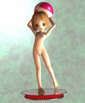  1girl 3d animated ball beachball blonde_hair eyebrows fang holding loli nipples nude open_mouth original pussy shiny_skin solo tagme tagu-2 uncensored video 